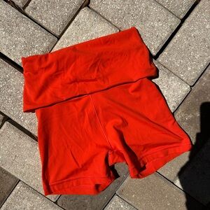 AERIE FOLDOVER SHORTS XS